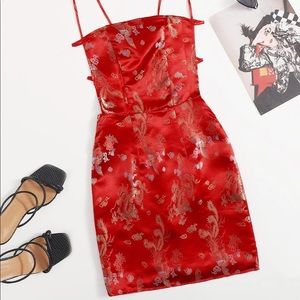 Red Dragon Inspired Dress